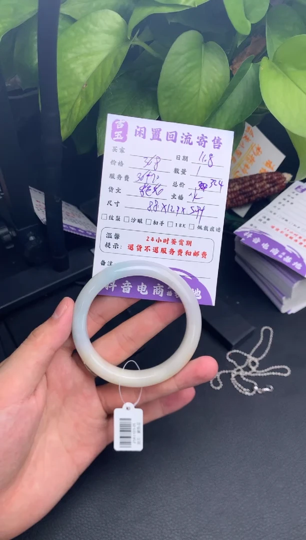 未镶嵌手镯翡翠手镯