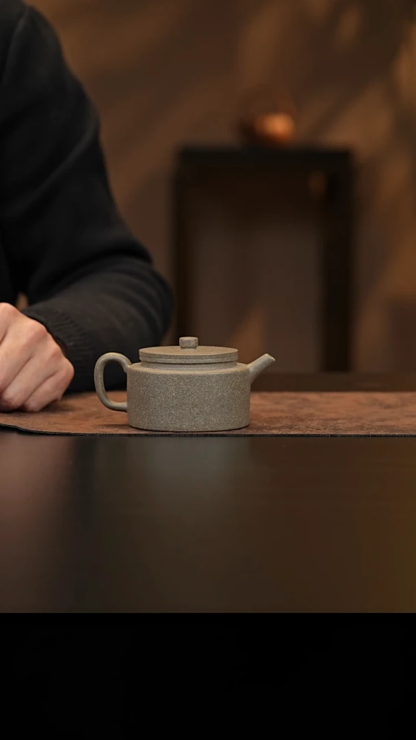 【闪购商品】紫砂茶壶允禾斋wzht 青段 平盖德钟 150c