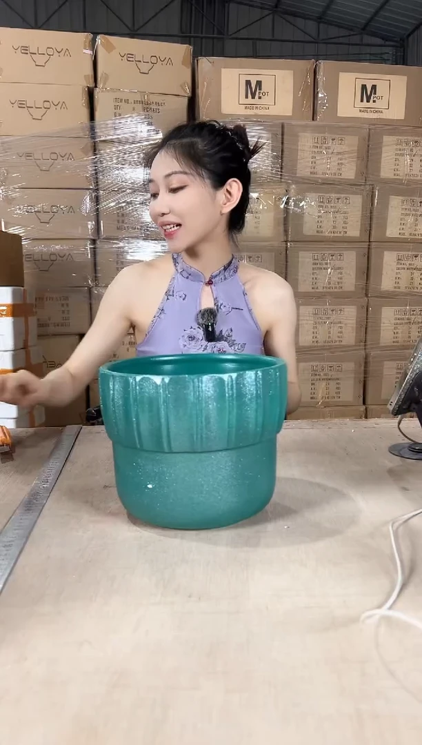 火锅条纹荧光绿大号21x17