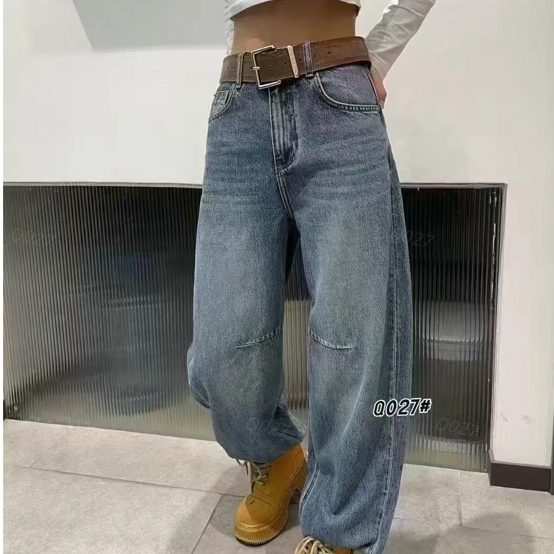 东大门精选2店新款Q027款韩版百搭无弹牛仔裤