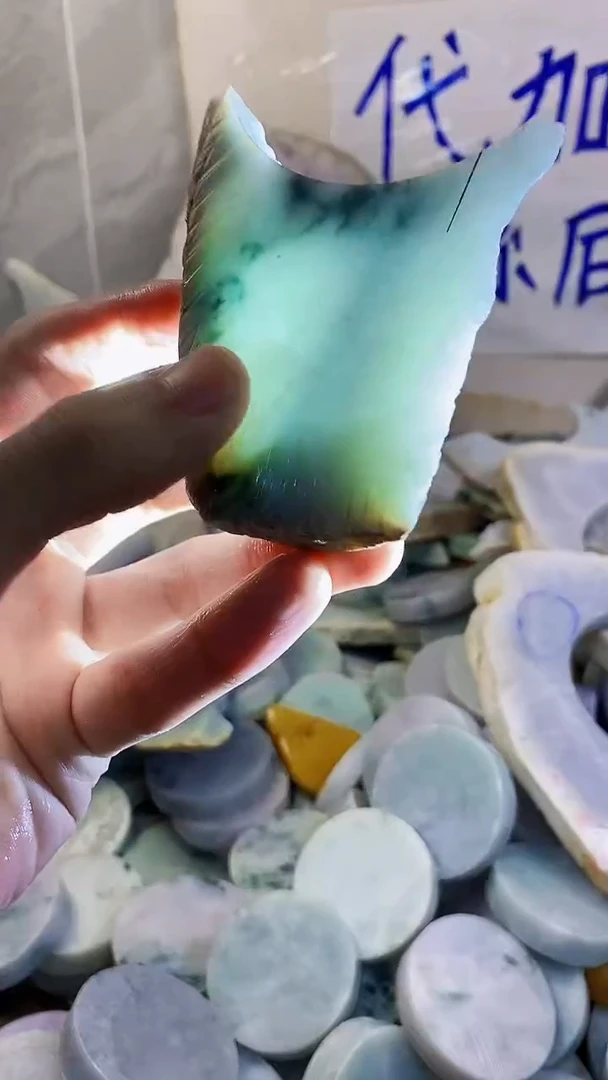 裸石翡翠纯天然A货翡翠123