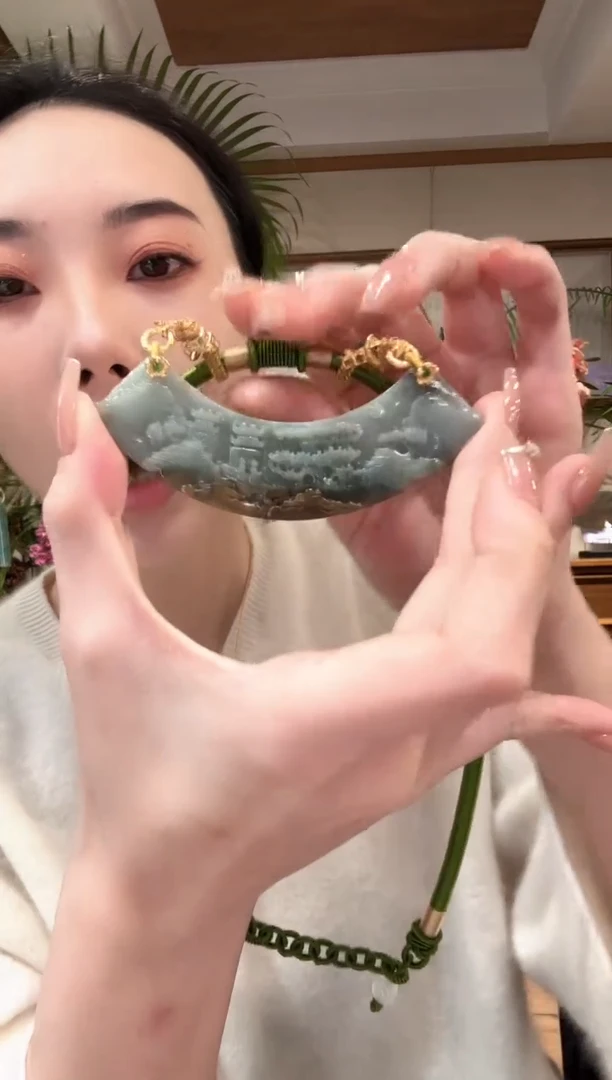 【闪购商品】翡翠颈饰未镶嵌国风