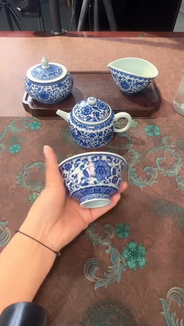 镹曰手工手绘柴窑茶具