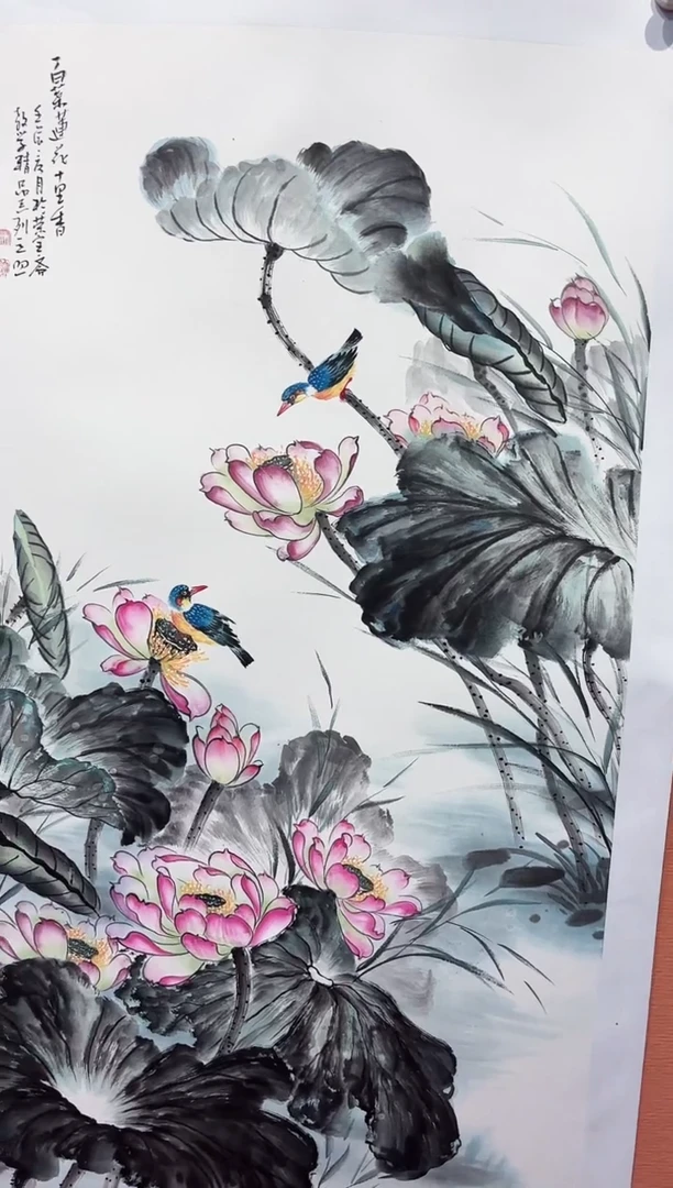 国画师立照老师国画作品
