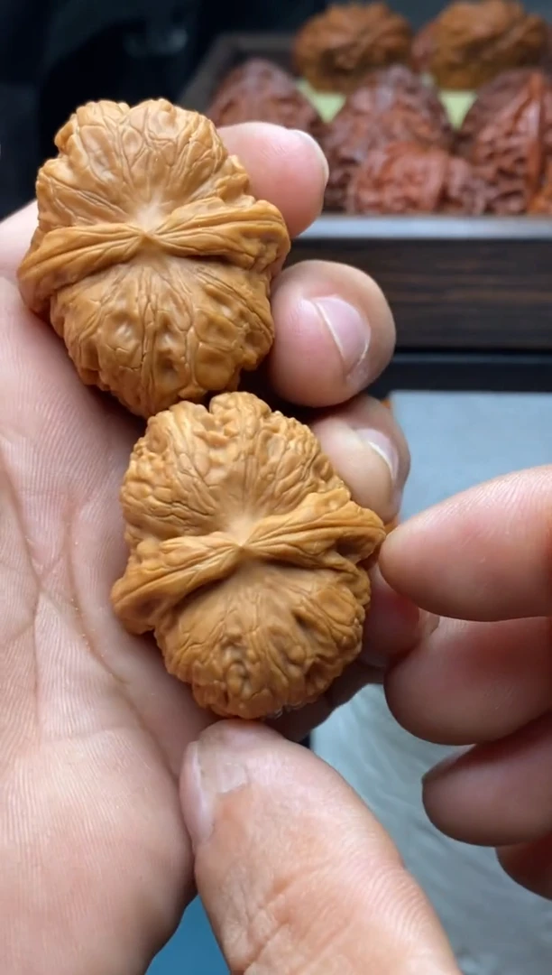 把件文玩核桃平谷元宝b119