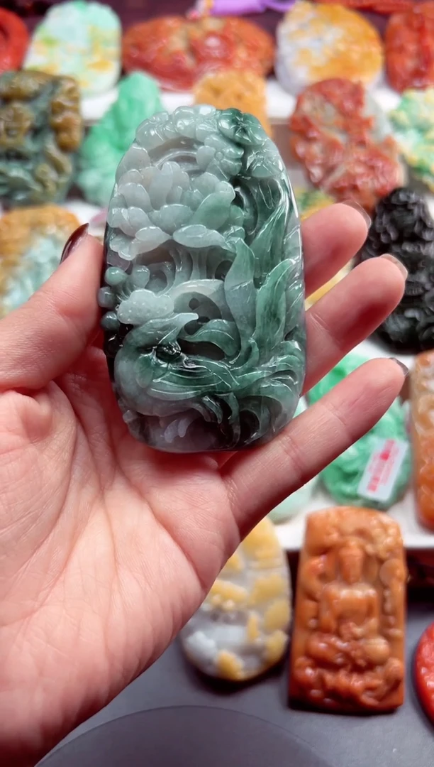 吊坠(不含链)未镶嵌翡翠22