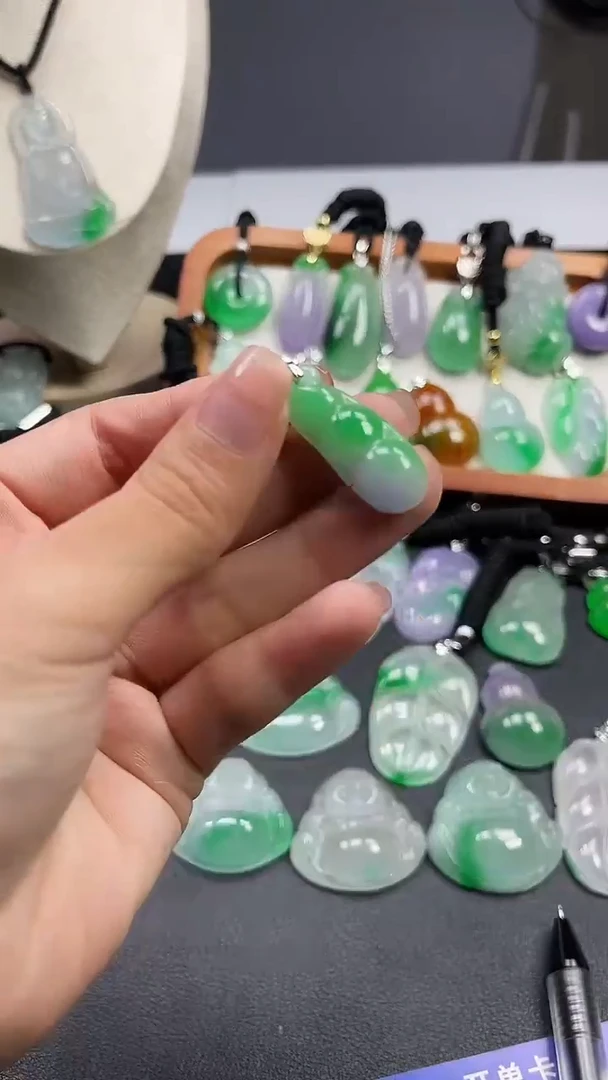 颈饰未镶嵌翡翠  所见即所得 一图一物
