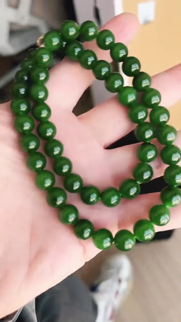 项链未镶嵌和田玉（碧玉）10