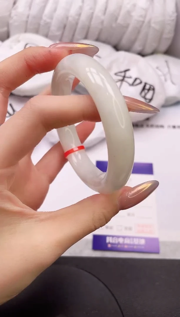 【闪购商品】和田玉手镯未镶嵌19L333-55