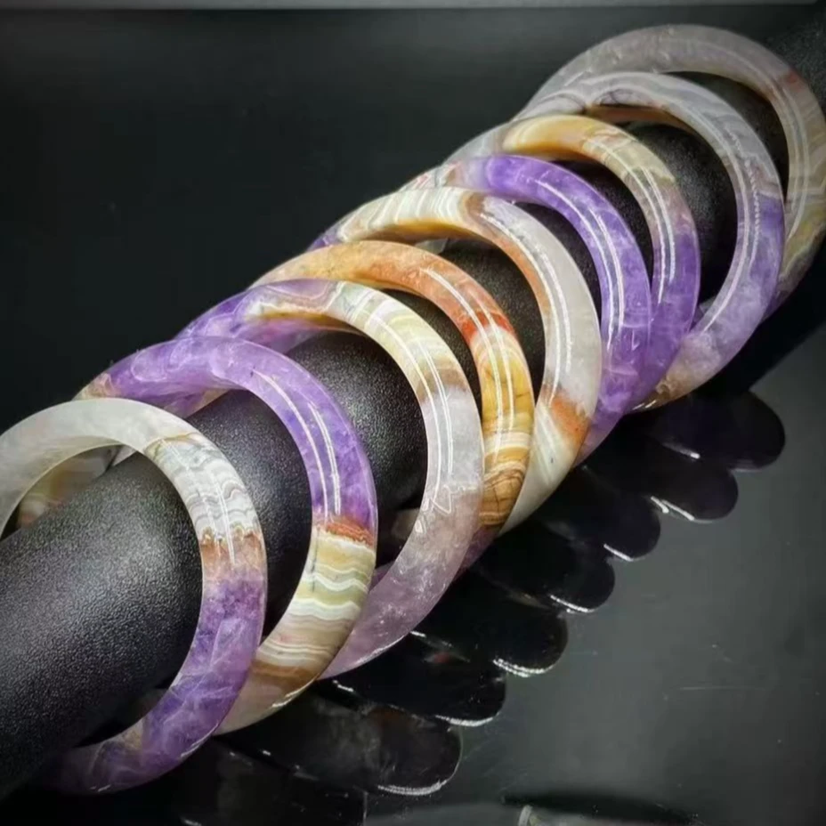 高定珠宝复古九紫离火舒俱晶手镯-多样性发其一-s1095