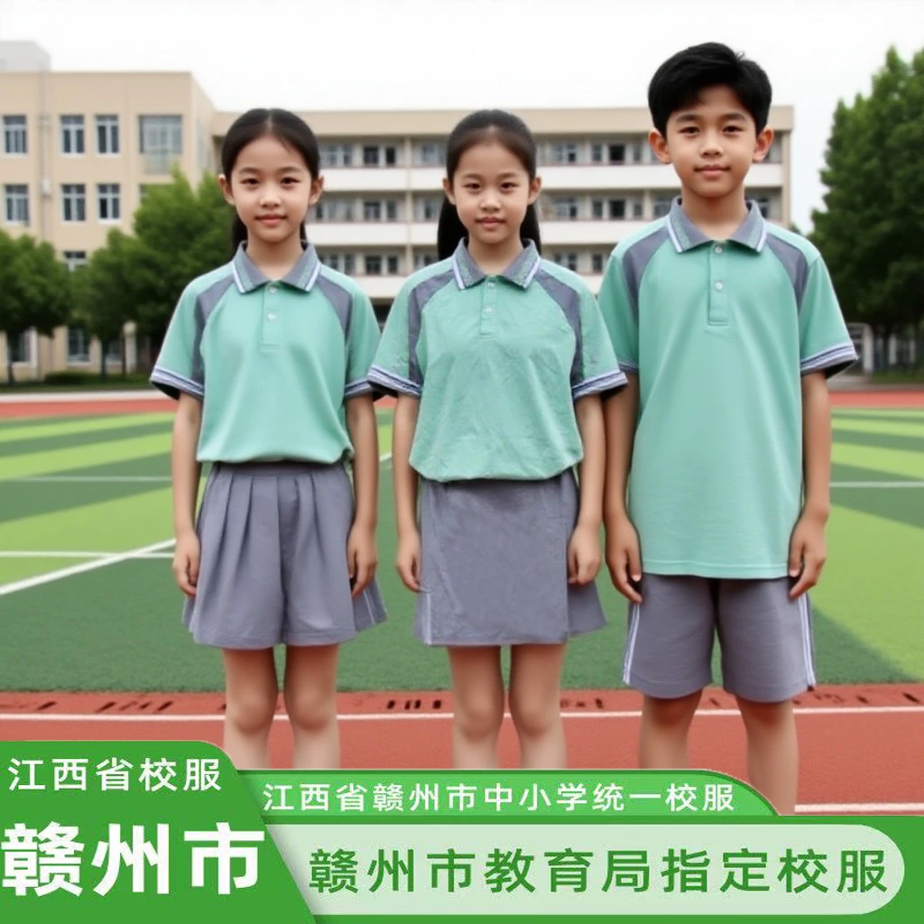 江西赣州校服夏季中小学生短袖透气运动休闲高中生统一校服定制