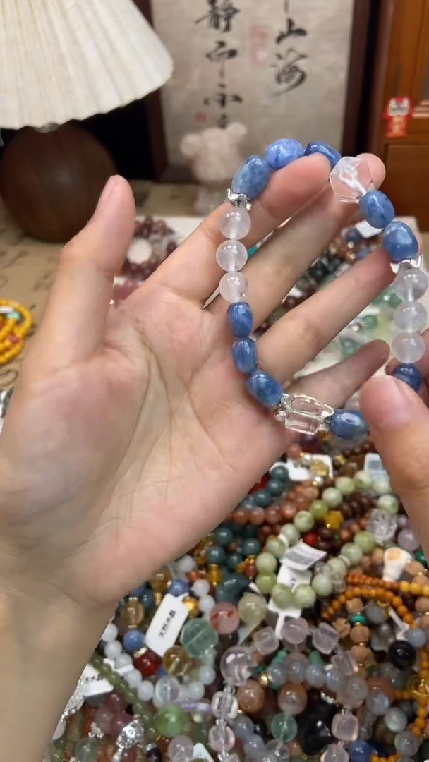 未镶嵌蓝晶石手串423
