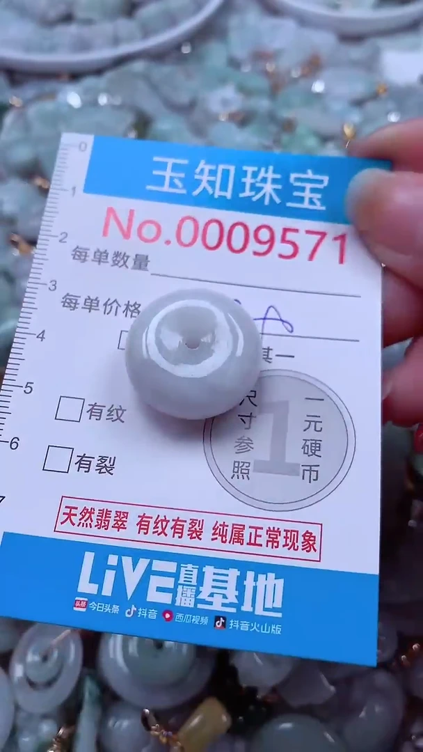 吊坠(不含链)未镶嵌翡翠9571