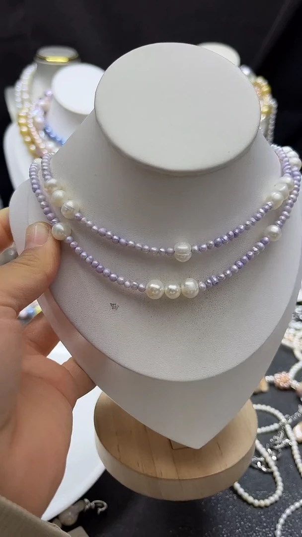 颈饰未镶嵌淡水珍珠多人