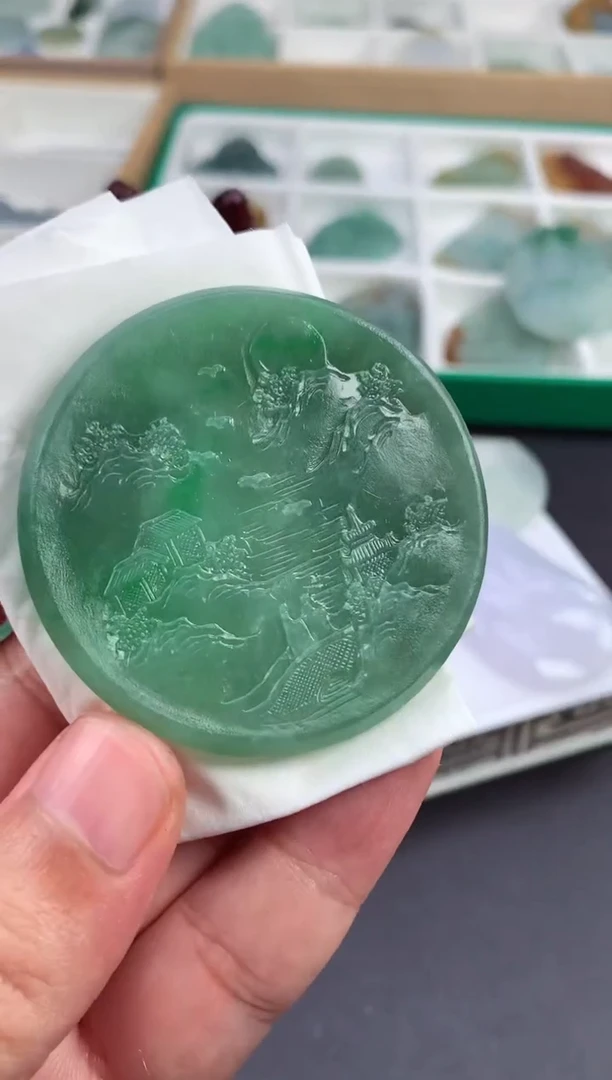 定制翡翠未镶嵌王*孩翡翠