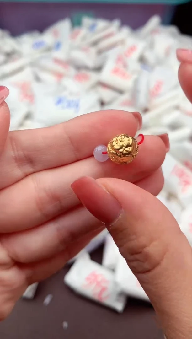 【闪购商品】翡翠颈饰18K金镶嵌一