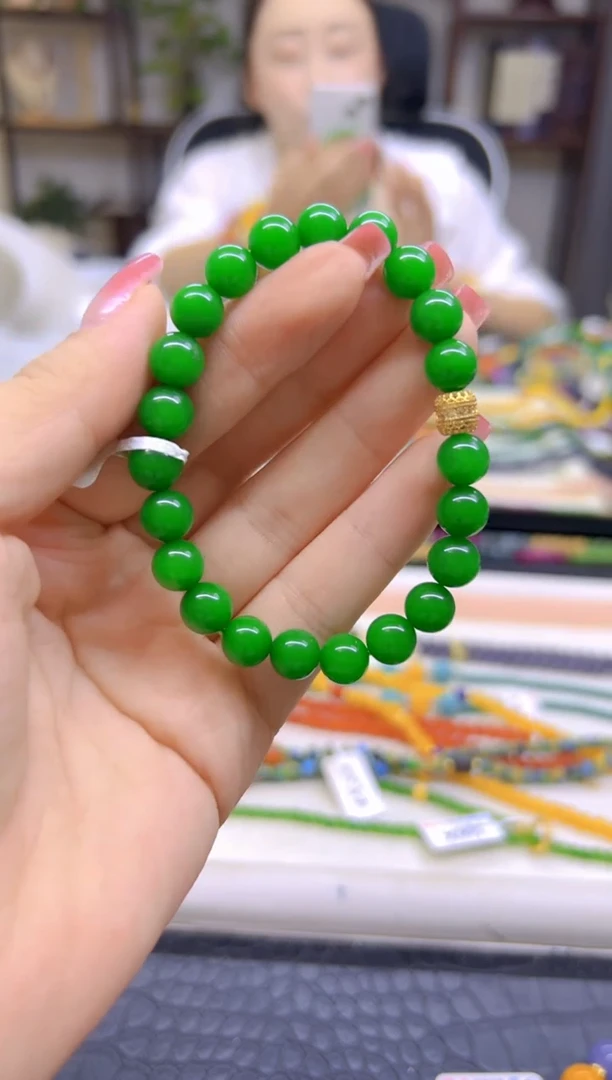 未镶嵌手链翡翠DIY款S489
