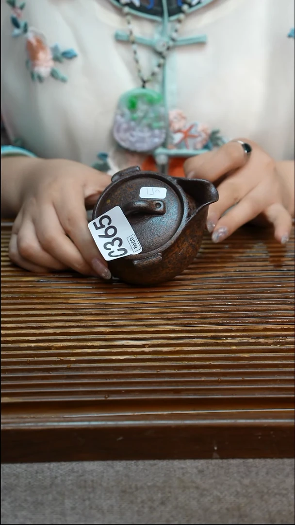 万古烧粗陶手工茶具