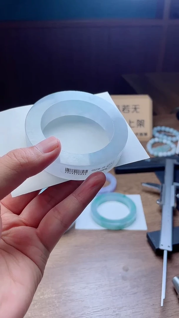 定制翡翠手镯未镶嵌紫*定制