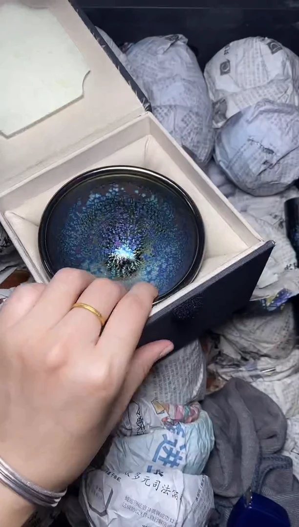 茶盏满天星 盏三疯建盏茶器