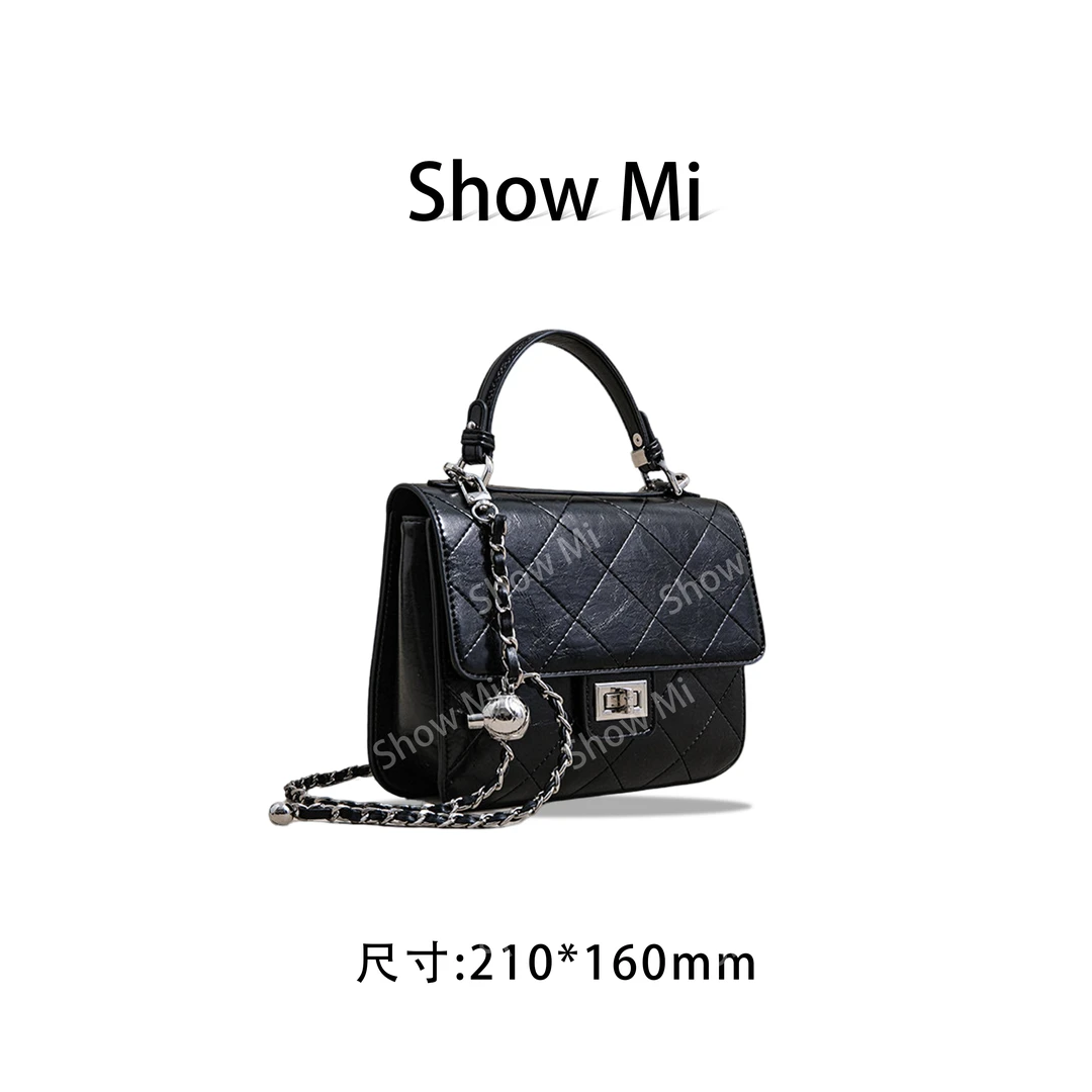 【Show Mi】SK-82838-黑色-轻奢小众时尚百搭女士包sm