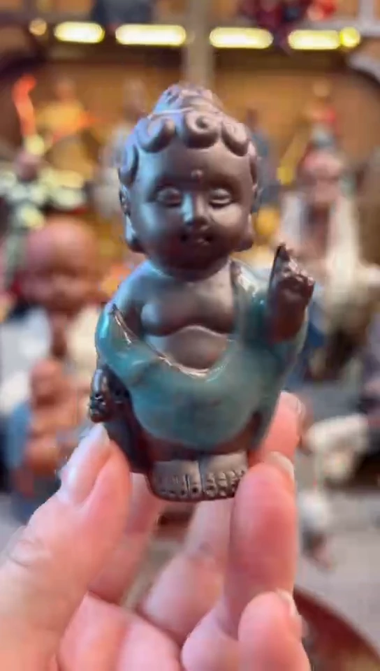 紫砂茶宠器闵茶宠摆件