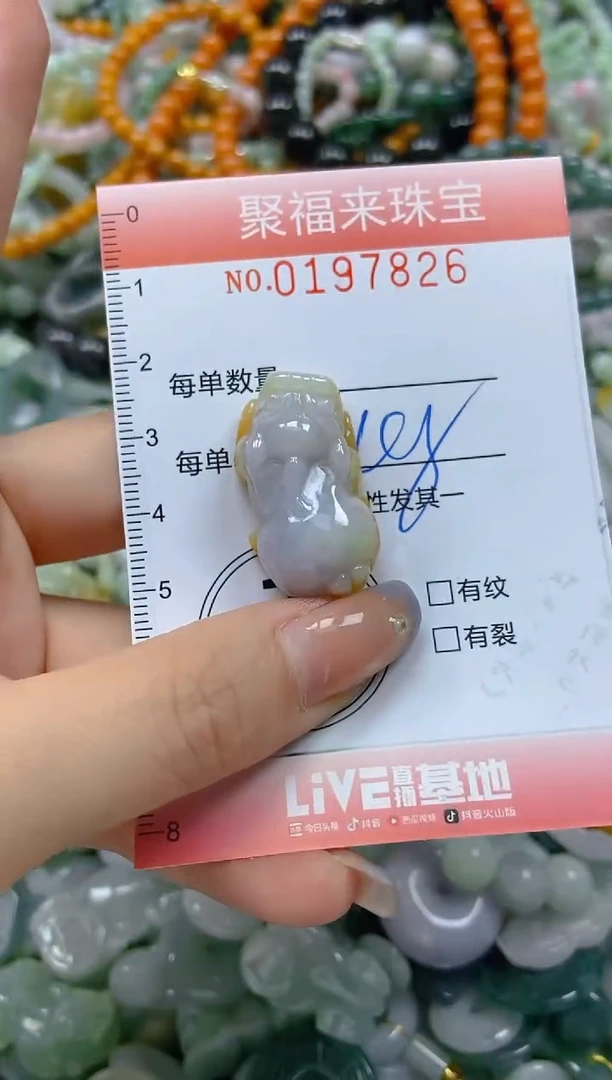 翡翠未镶嵌颈饰闪购0197826