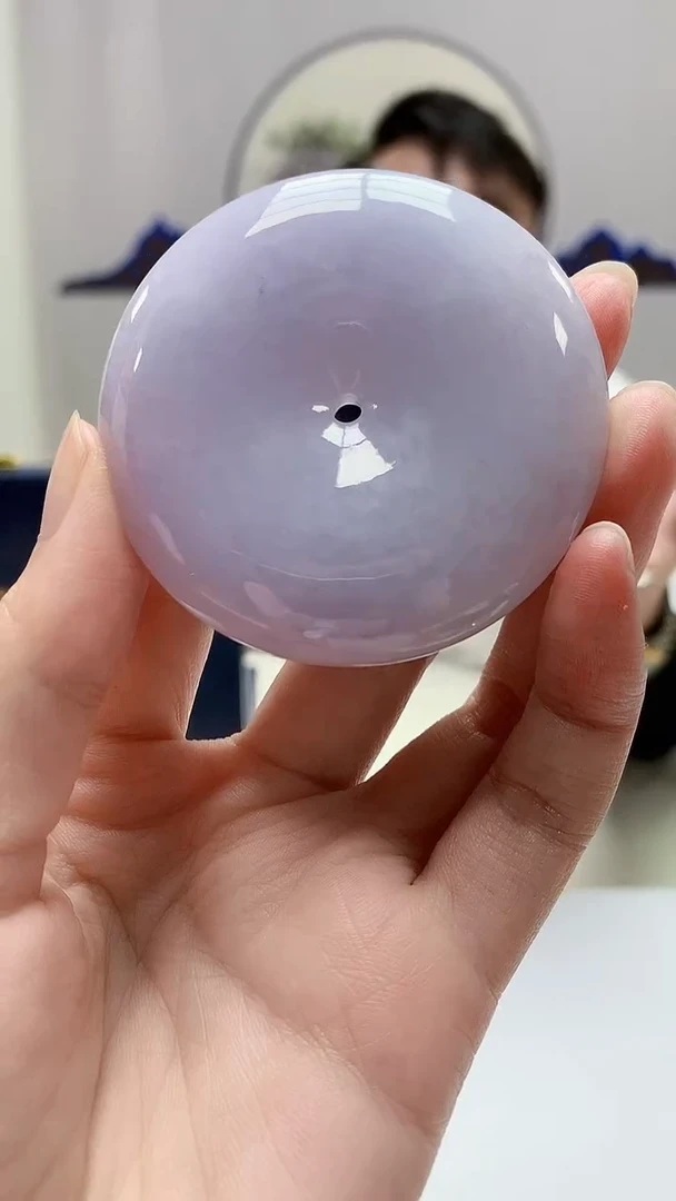 定制翡翠未镶嵌5060zm-毛货挂件扣子55