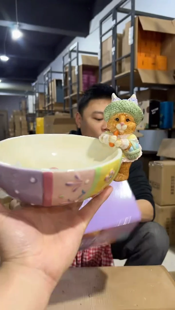 【闪购商品】杯原盒女兔糖果碗