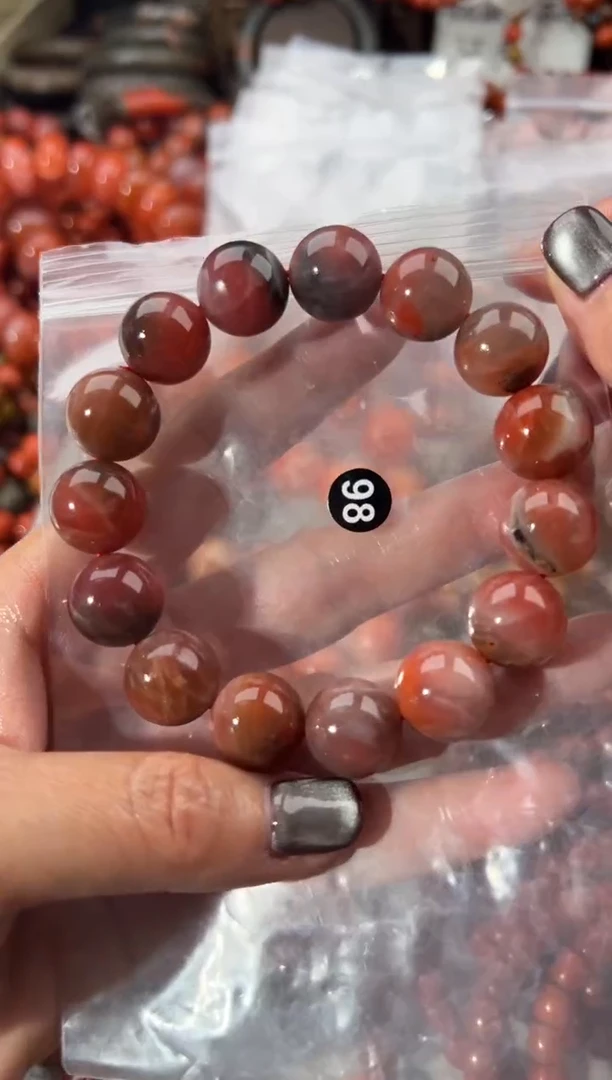 未镶嵌手串南红玛瑙1
