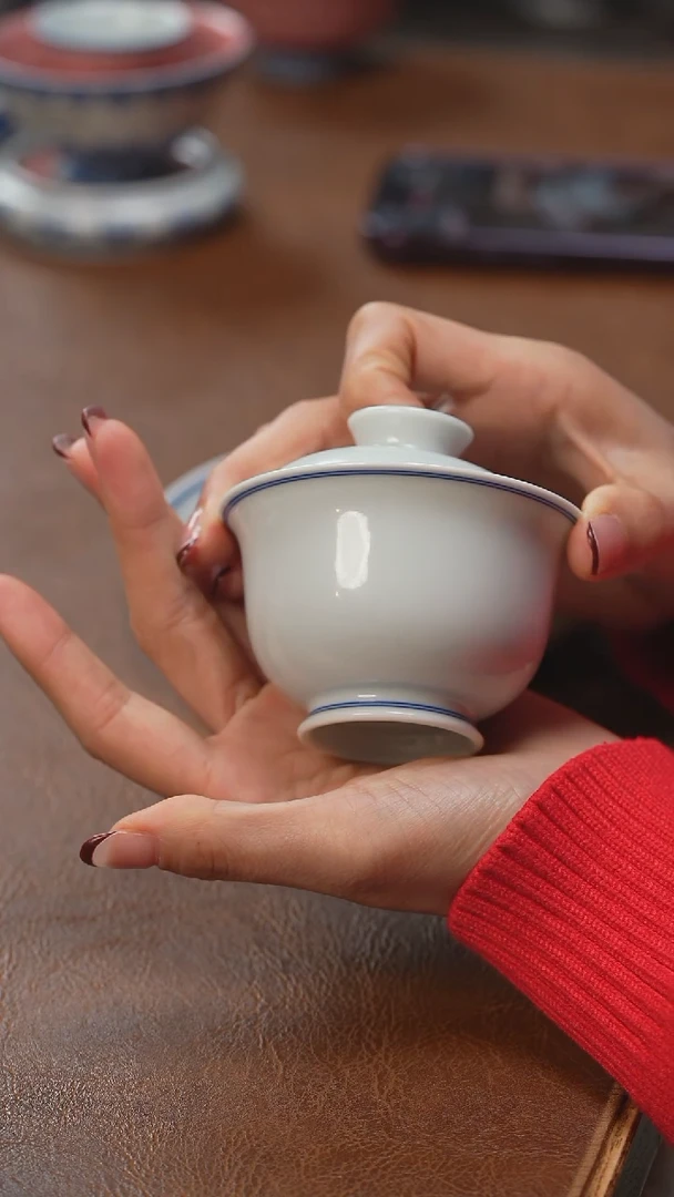 【闪购商品】盖碗素胎小盖碗·