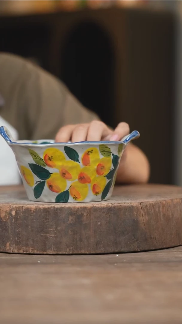 瓷片景德镇高温釉下彩（食品级）