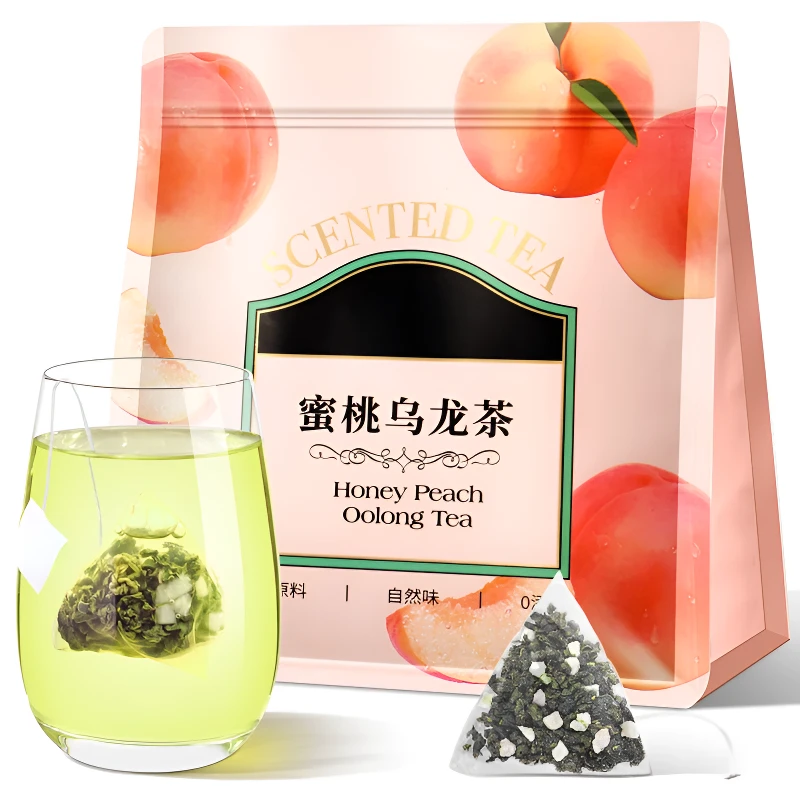 蜜桃白桃乌龙茶包冷泡茶非罐装冻干冲饮绿茶花茶水果茶养生茶泡水