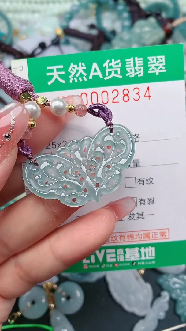颈饰未镶嵌翡翠.0002834