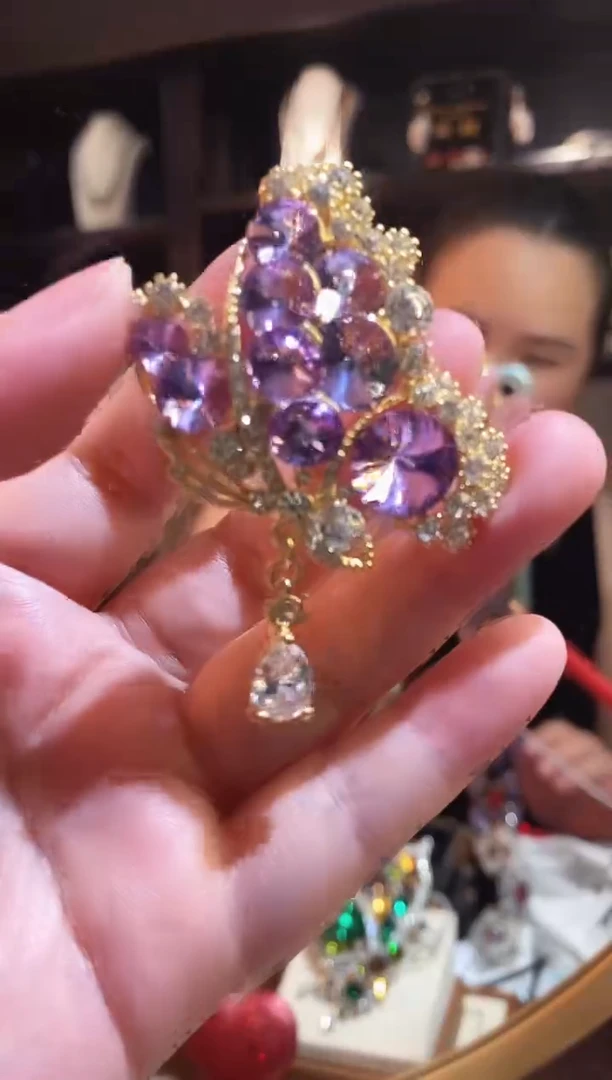 铜合金仿水晶高货 华子 捡漏