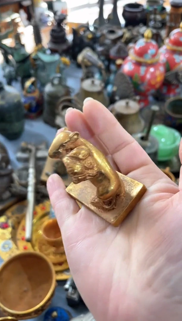 【闪购商品】1宫廷影视老旧工艺摆件