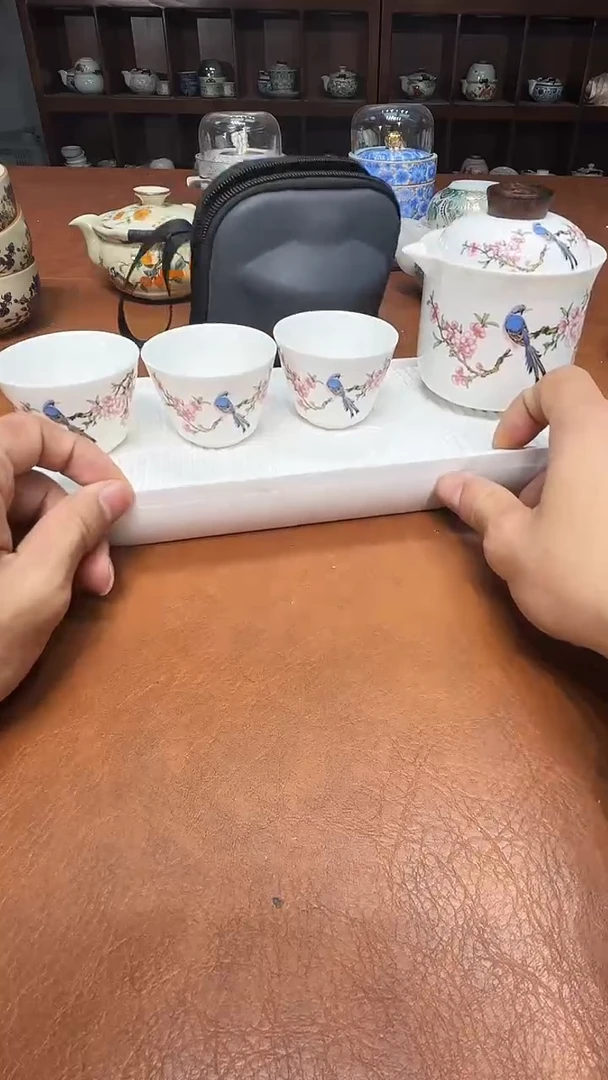 472带茶盘高雅艺术瓷简单清