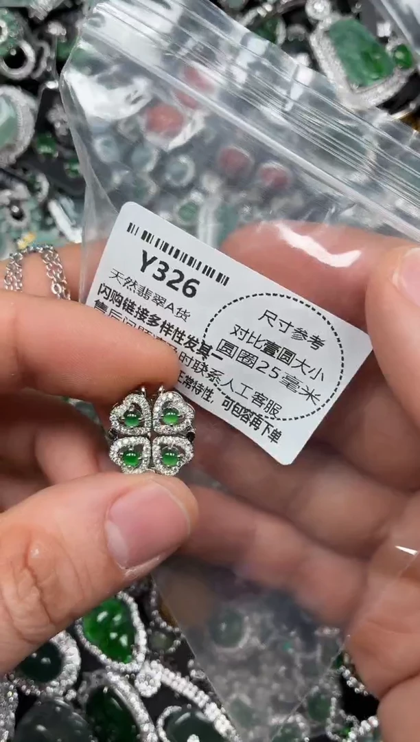 颈饰未镶嵌翡翠Y326项链