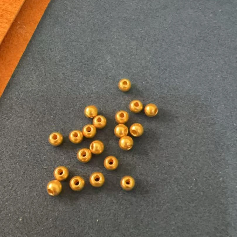 红飞珠宝足金金珠