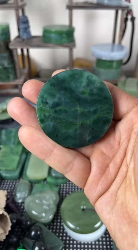 【闪购商品】和田玉珠宝半成品未镶嵌镯心