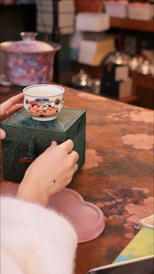 【闪购商品】陶瓷茶具（无礼盒无茶盘）@@A10824