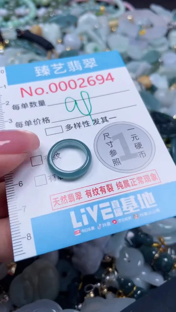 颈饰未镶嵌翡翠2694