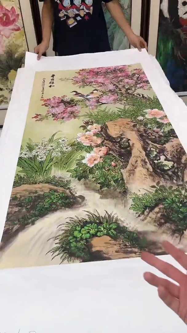 国画九霄甄选国画作品zhb0100