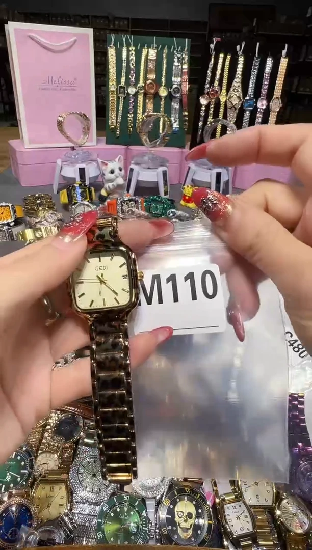 石英机芯不锈钢不锈钢直播定闪专用