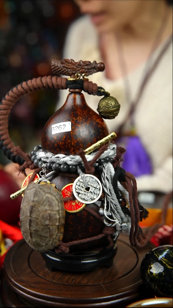 262号500ml左右非遗大漆酒葫芦