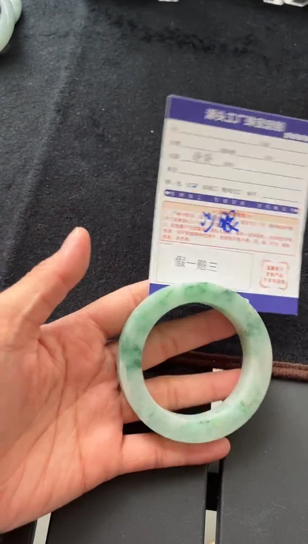 未镶嵌手镯定制翡翠悦*定制不退不换