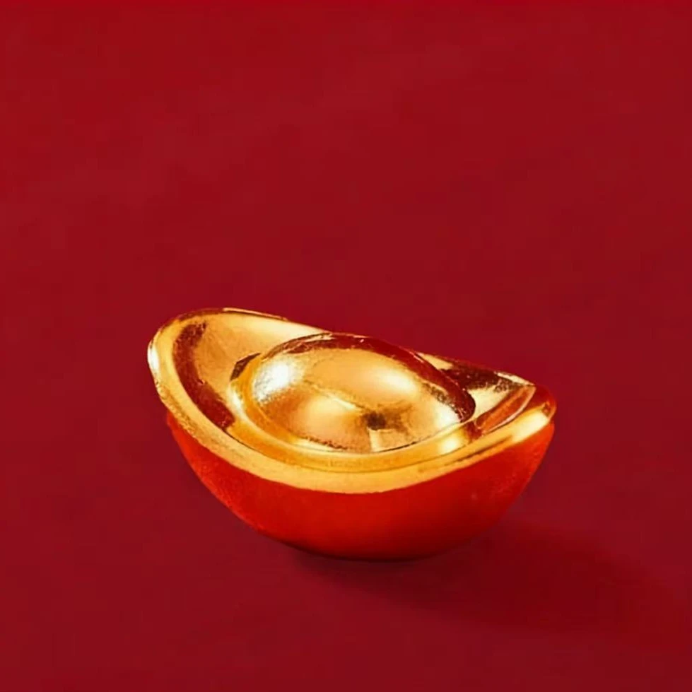 金满地足金9999  1g 金锭  WF 添金纳福