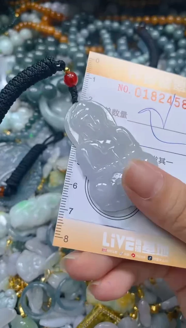 翡翠未镶嵌颈饰闪购0182458
