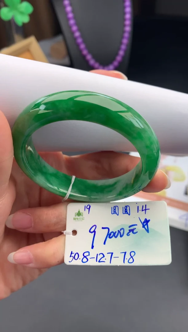 未镶嵌手镯翡翠翡翠自带#送人#，假一赔三