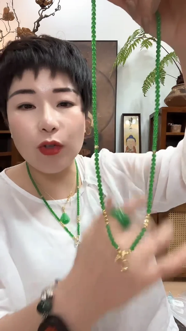 吊坠(赠链)合金翡翠318